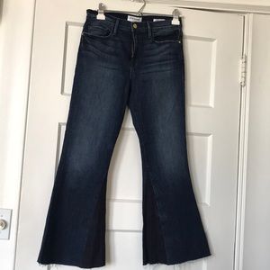 Frame Le Crop Flare jeans